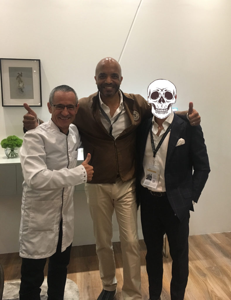 CEO OF Audemars Piguet François-Henry Bennahmias and the legendary Watchmaker of AP Francisco