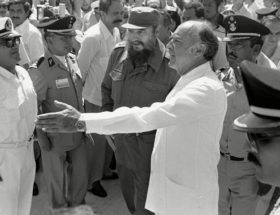 López Portillo y Fidel Castro