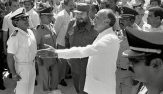 López Portillo y Fidel Castro